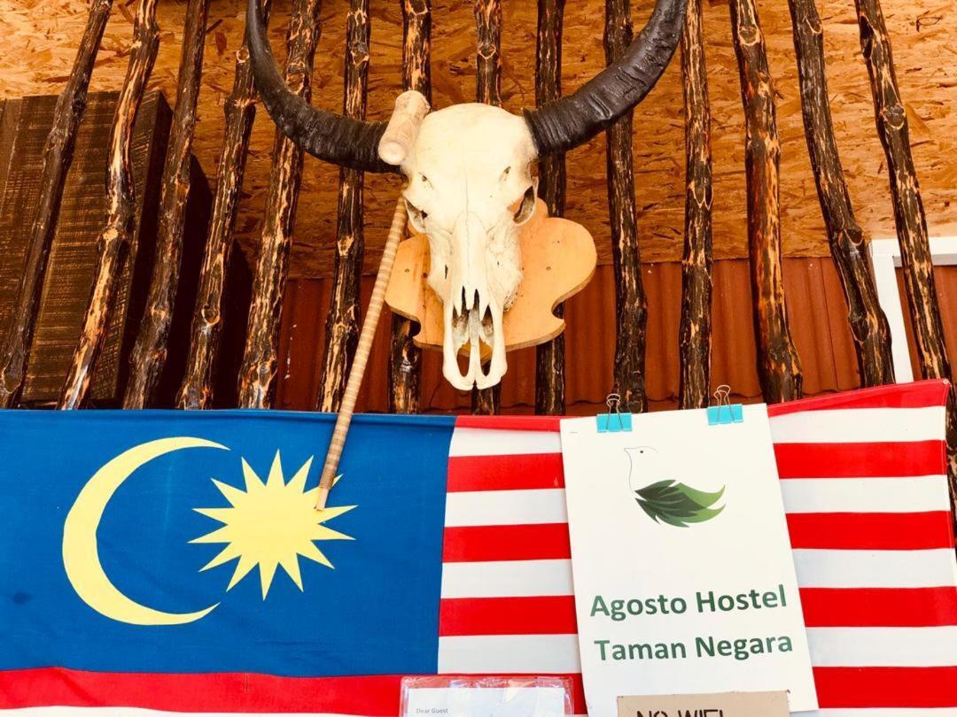 Agosto Taman Negara Hostel Kuala Tahan Exterior foto
